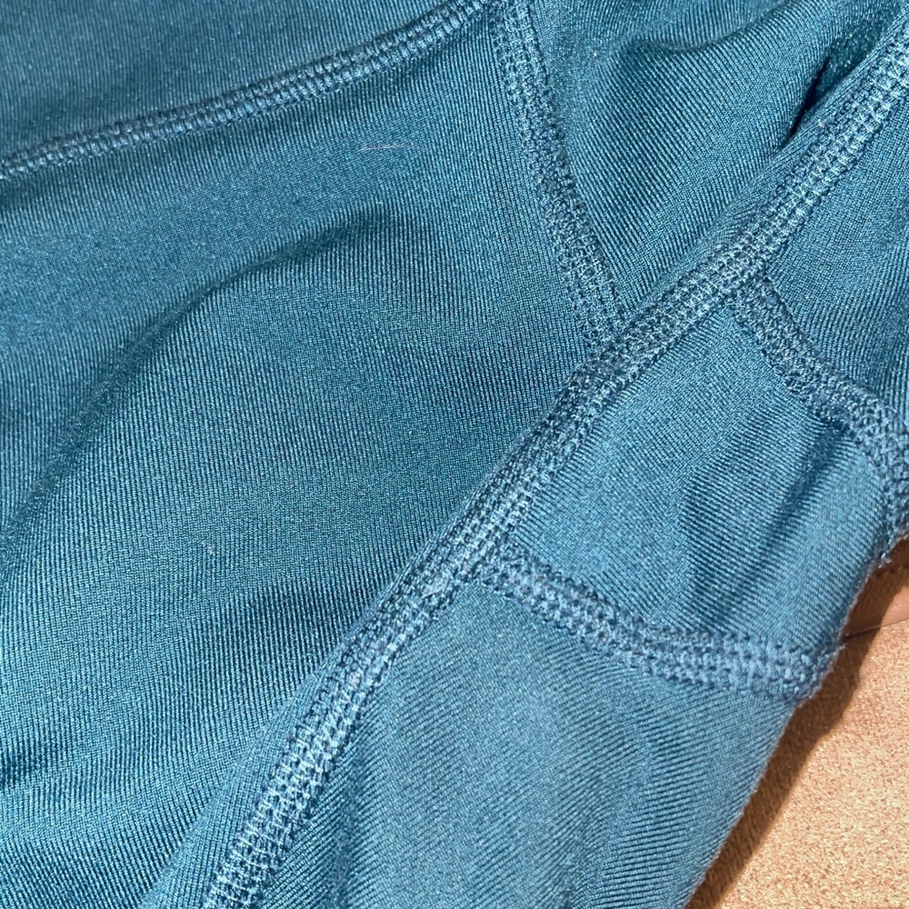 ALO Yoga Women's Midnight Green Leggings Size Medium - Picture 5 of 6